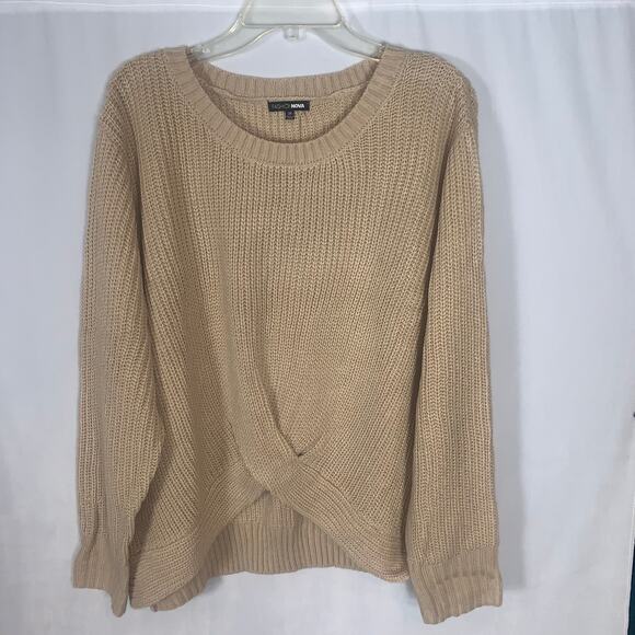 Fashion Nova Front Knot Sweater - Picture 2 of 11